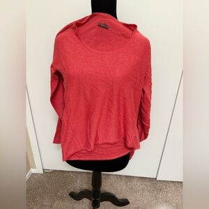 NWOT coral Long Sleeve Top